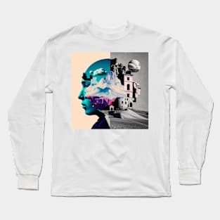 Surreal Collage #17 Long Sleeve T-Shirt